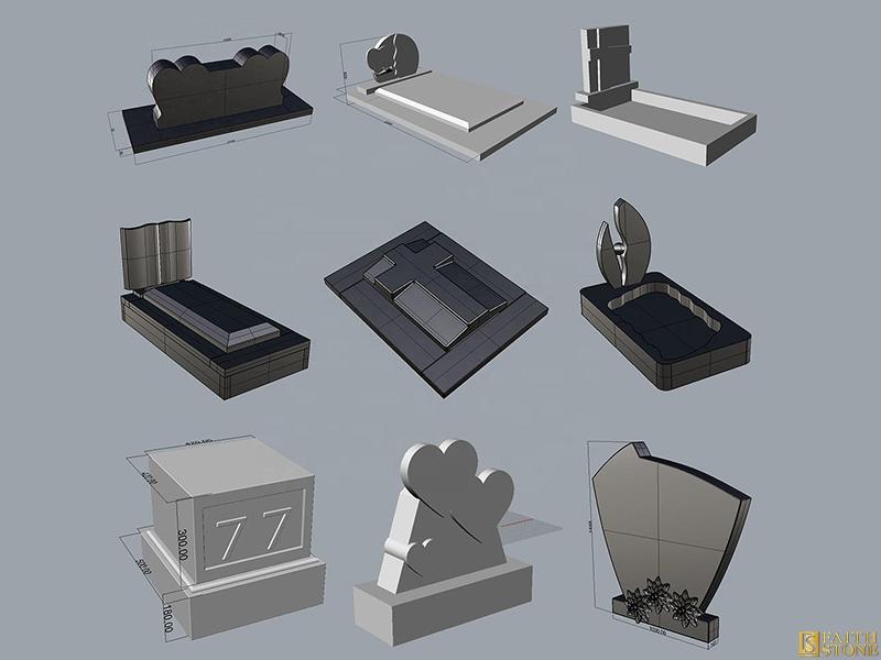 Granite Tombstones and Monuments