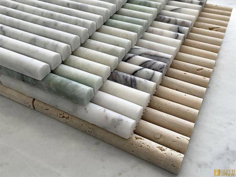 marble flute tile