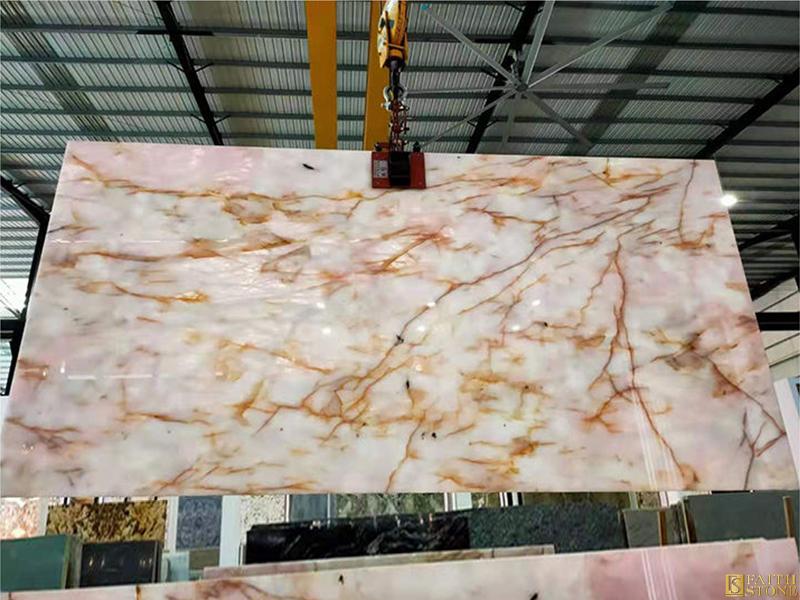 White Pink Lady Lumix Quartzite