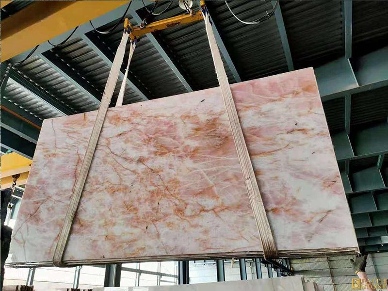 White Pink Lady Lumix Quartzite