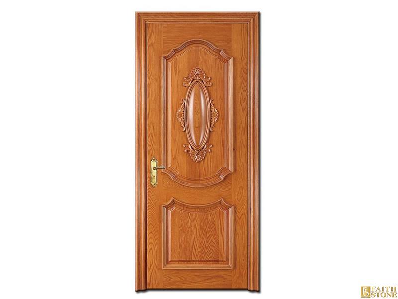 100% solid wood door