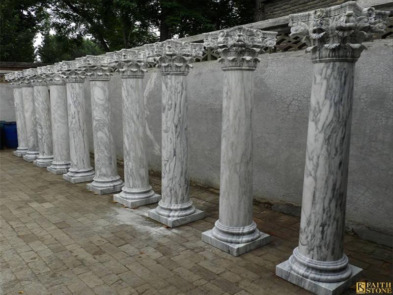  Roman marble column