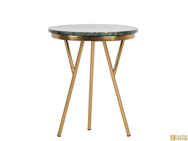 round marble side table