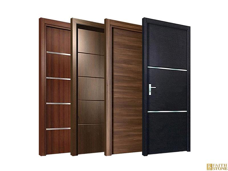 100% solid wood door