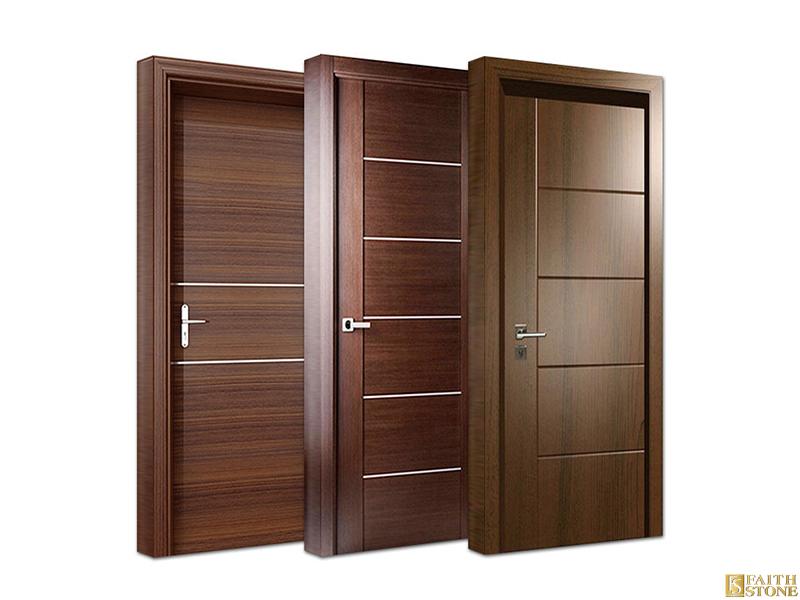 100% solid wood door