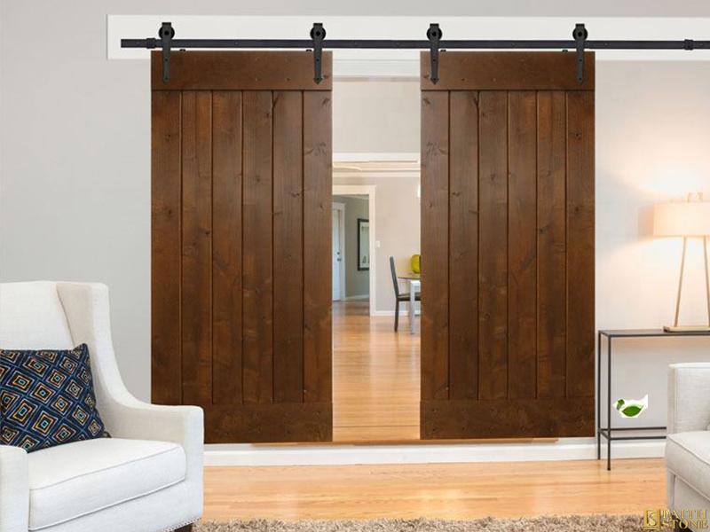 Interior Sliding Plank Barn Door