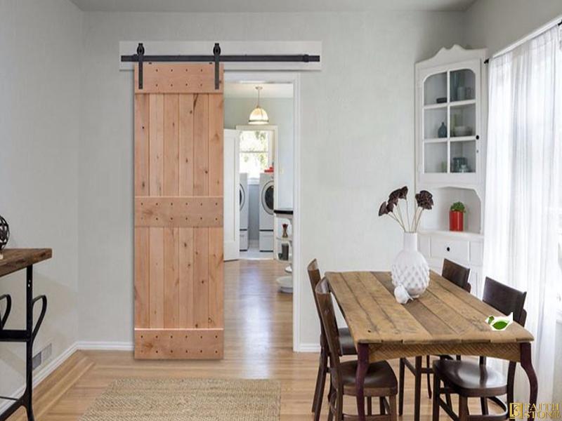 Interior Sliding Plank Barn Door