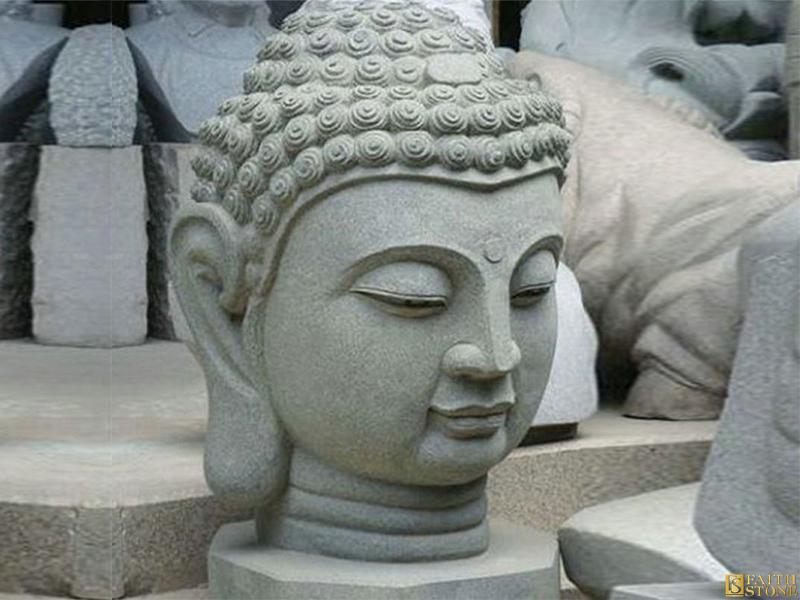 Buddha Head Sculpture