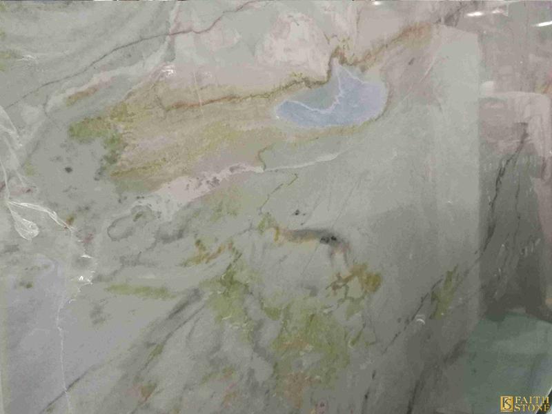 green Marble Slab