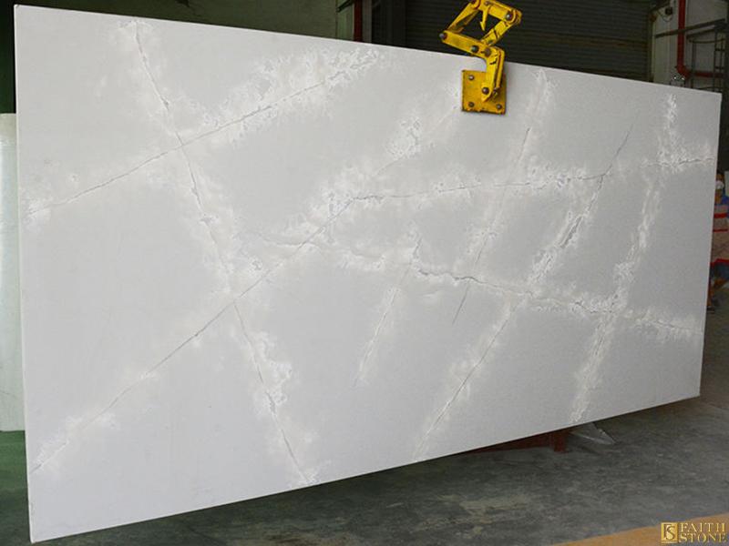 Ice White Quartz Stone