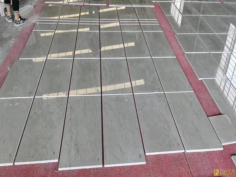 Smoked Blue Grey Marble Slabs