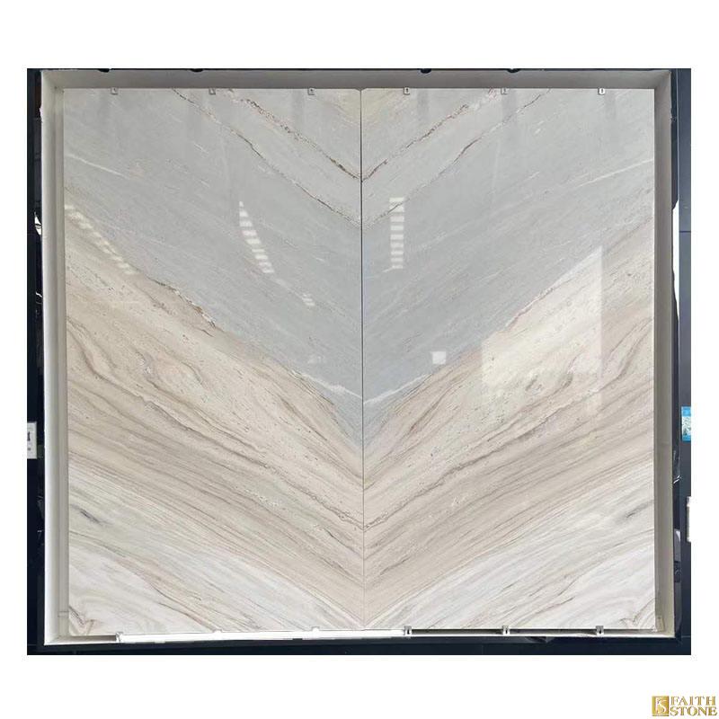 book match marble wall