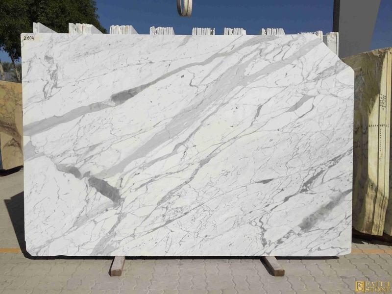 statuario white marble slabs