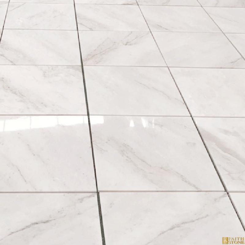 daphne white marble tiles