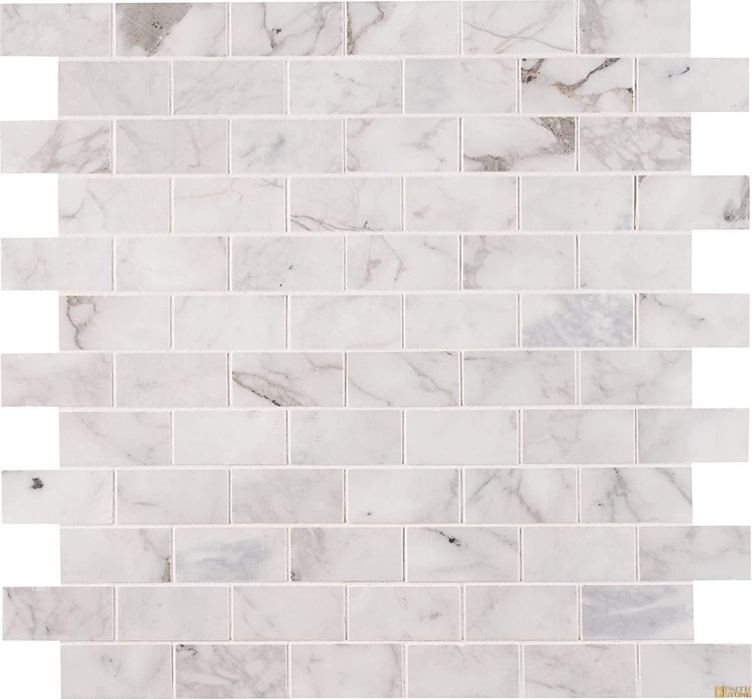 metro white marble tiles