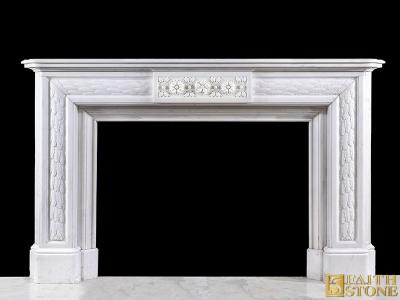 Statuary Marble Fireplace