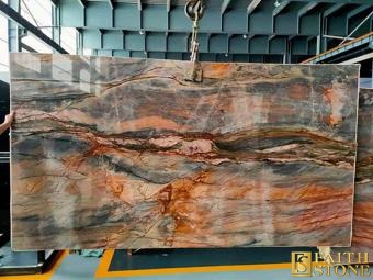 Brazil Jacaranda Phoenix Quartzite Slab Red Exotic Granite Marble Slabs ...