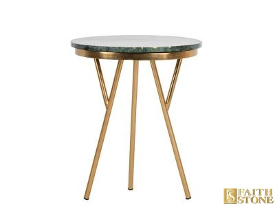 round marble side table