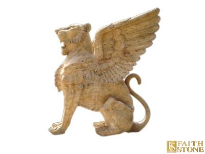 Marble lion Statues