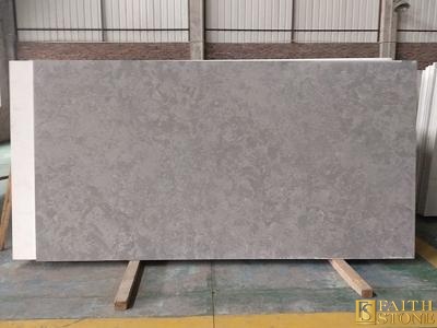 Misty Grey Quartz Slab