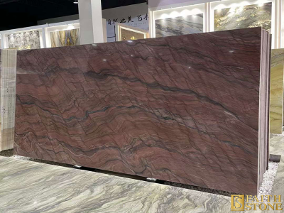 Silk Red Marble